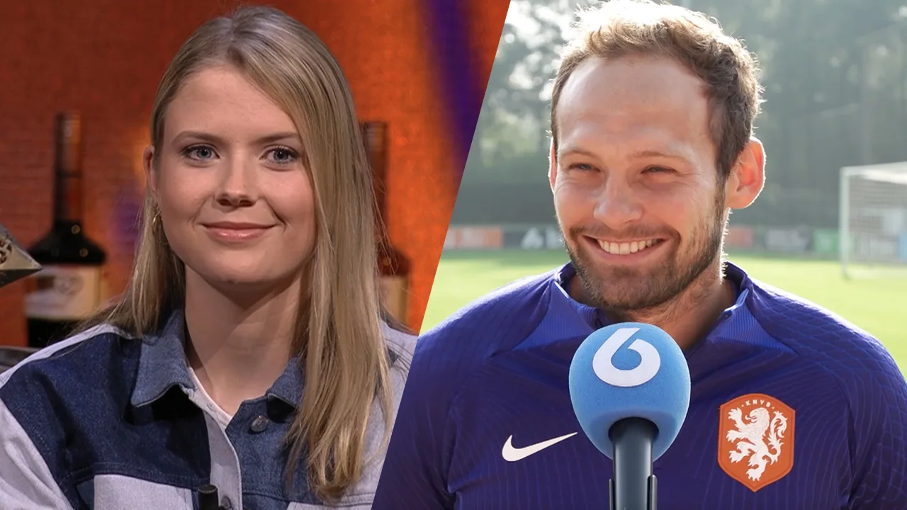 Blind tegen Noa: 'Fijn dat je vandaag wel tijd hebt'