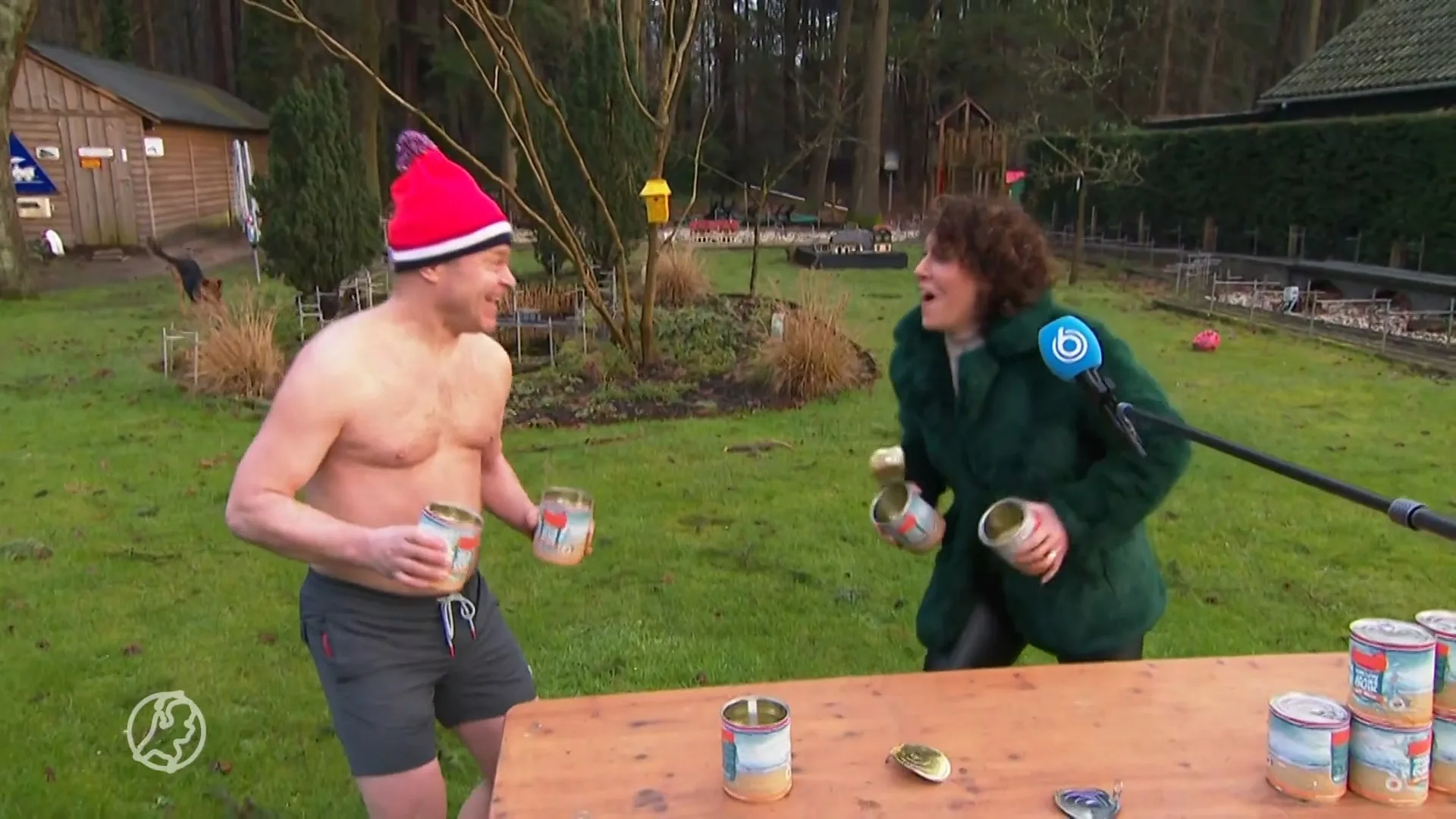 Nieuwjaarsduik 2021: blik met zeewater over je heen!