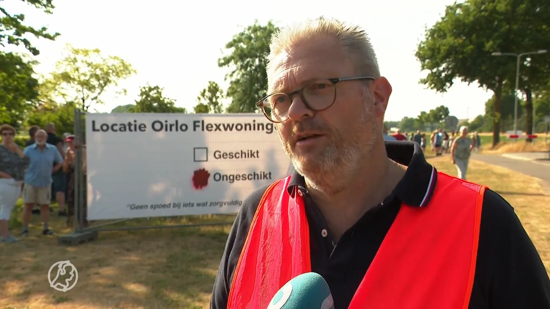 Verrassend: wethouder door het stof, plannen bouw woningen voor 280 asielzoekers staan niet vast