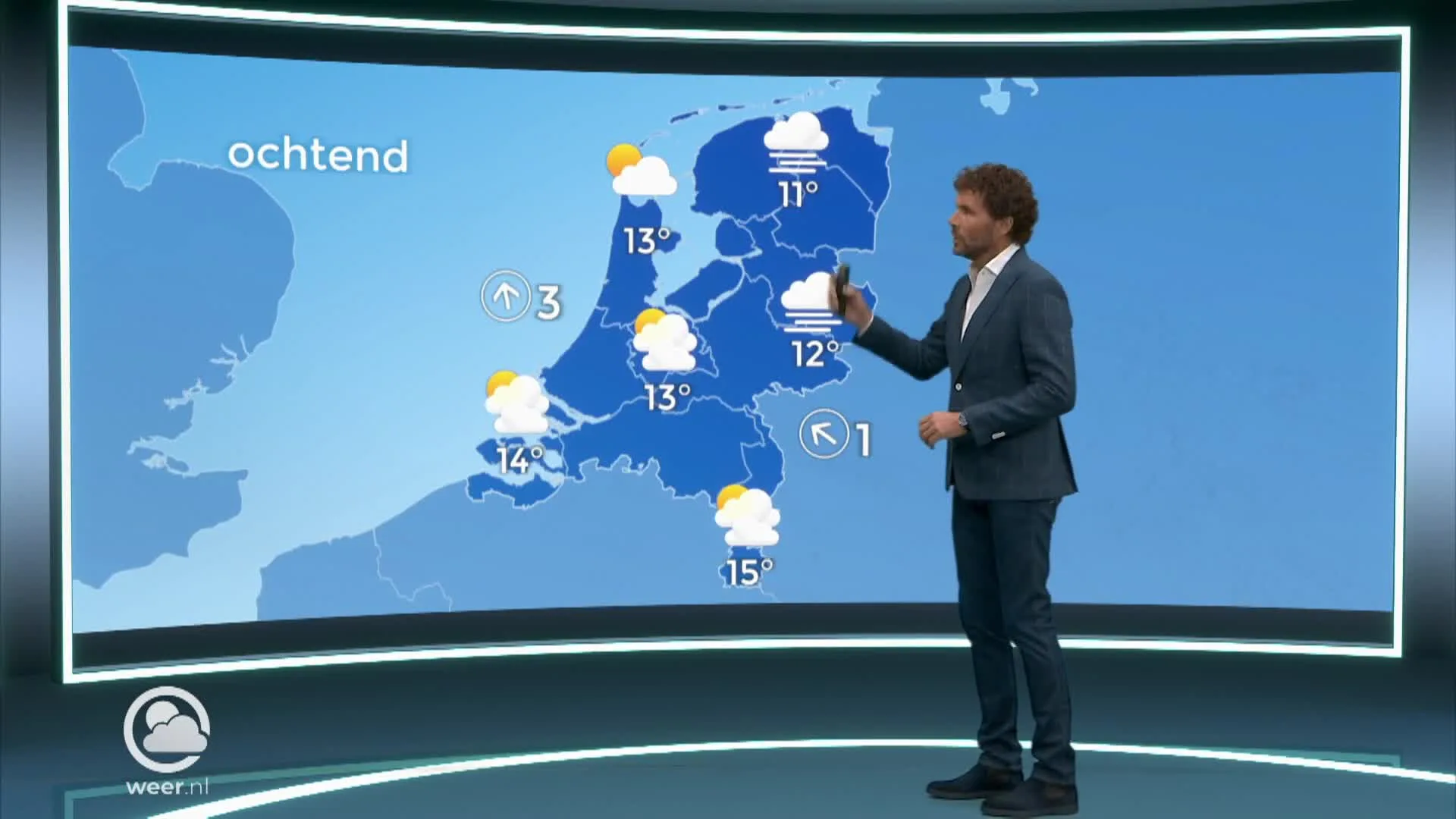Weerbericht maandag 31 oktober 2022