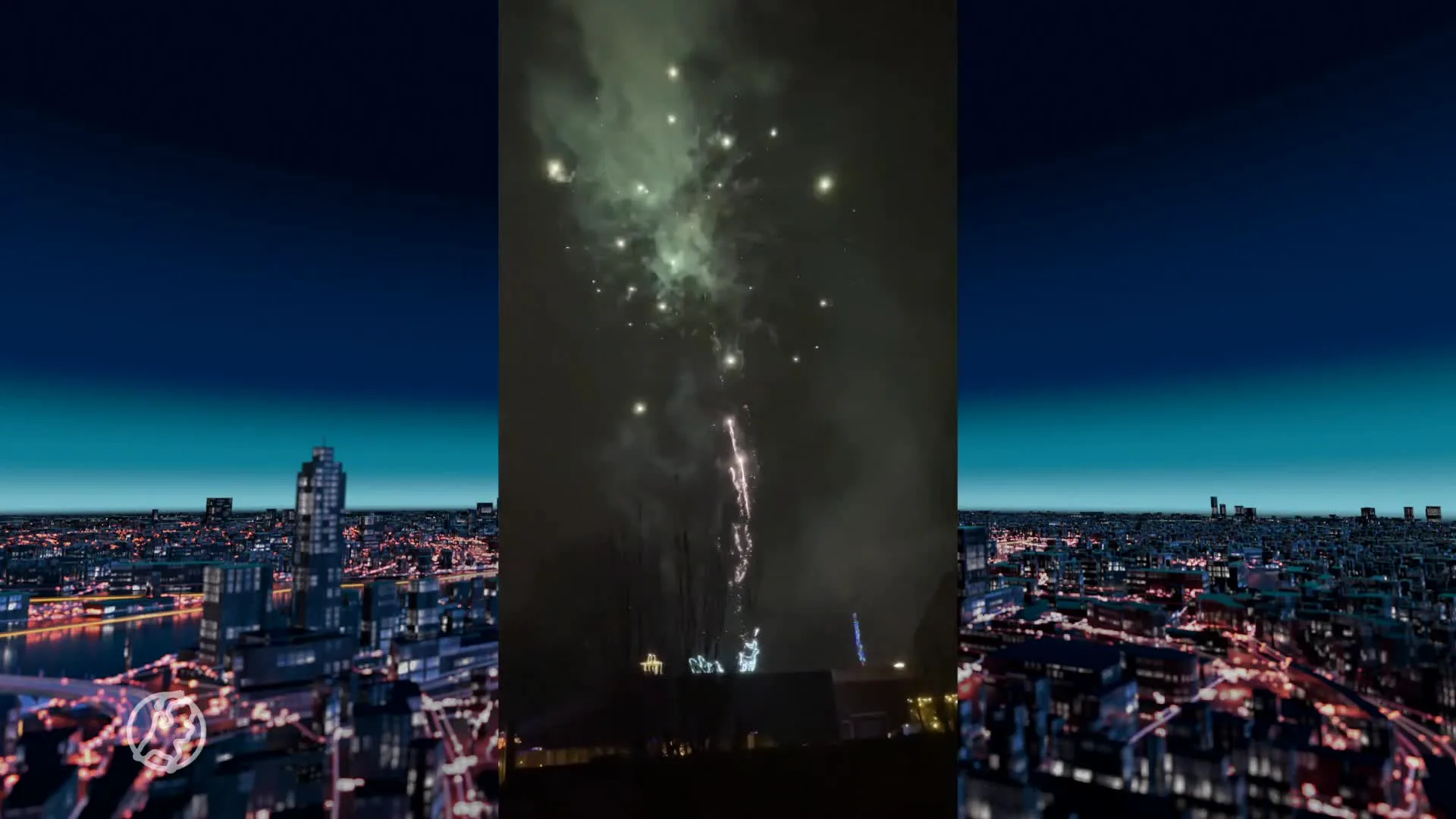 Goesenaar trakteert stadsgenoten op knetterende vuurwerkshow:...