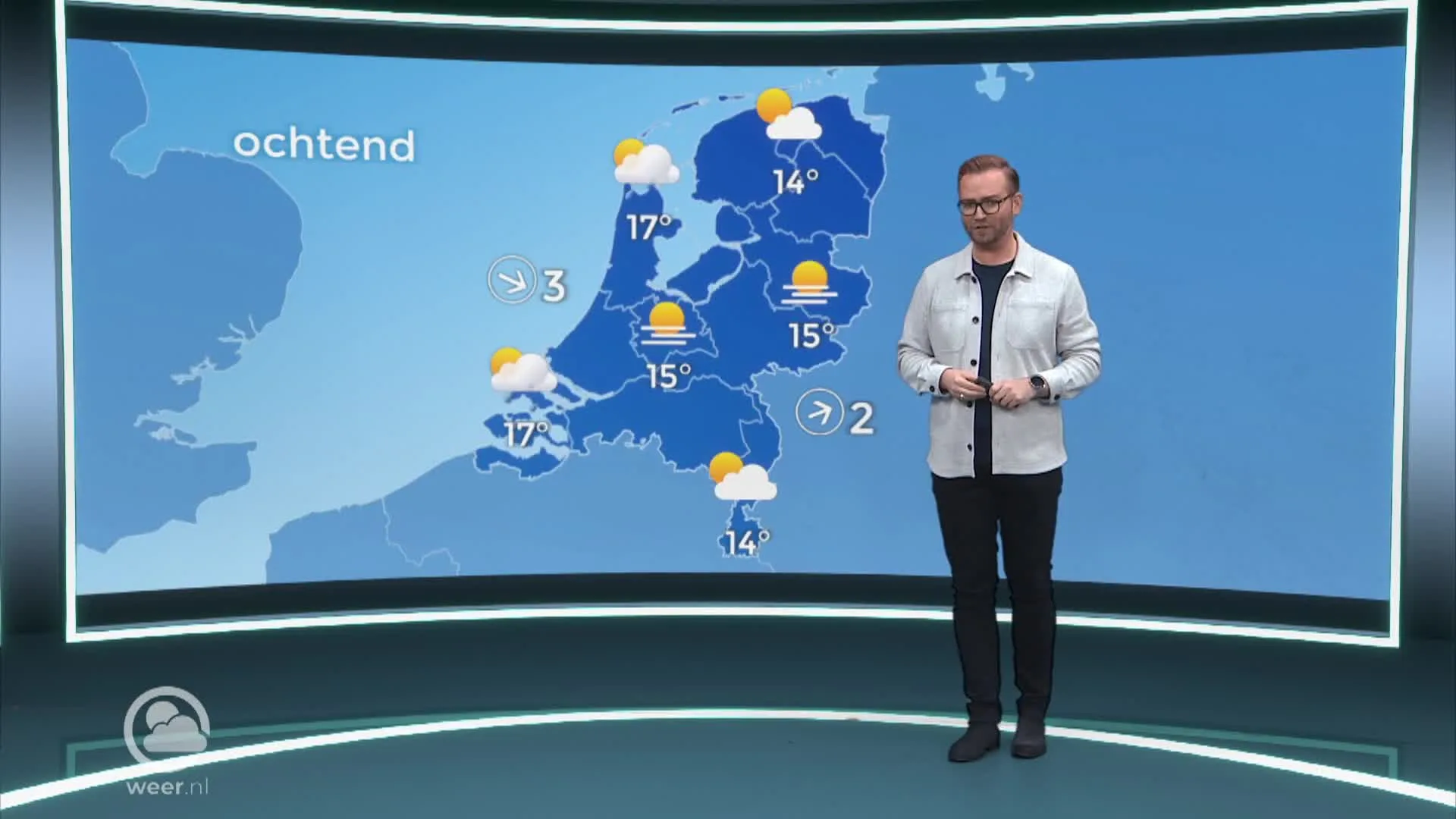 Weerbericht maandag 28 augustus 2023