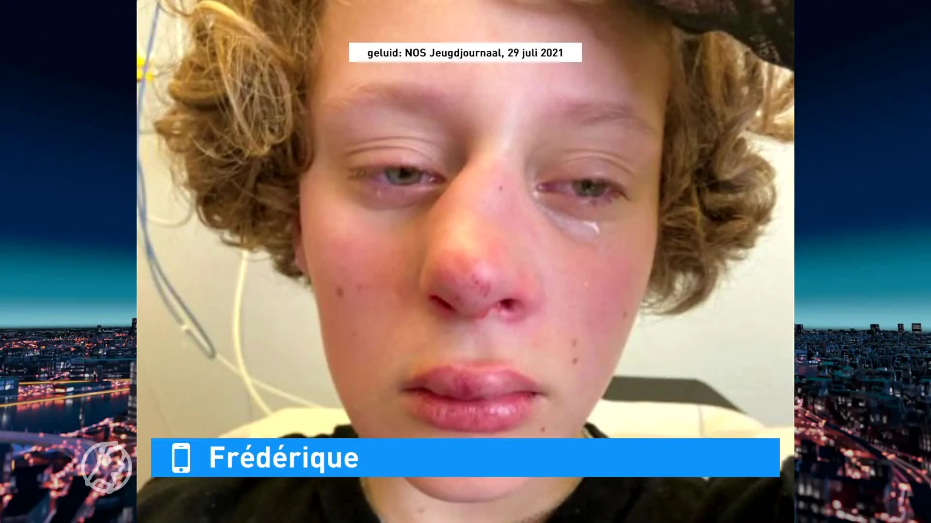 Frédérique (14) reageert voor het eerst op mishandeling: 'Ik zie mezelf als een persoon'