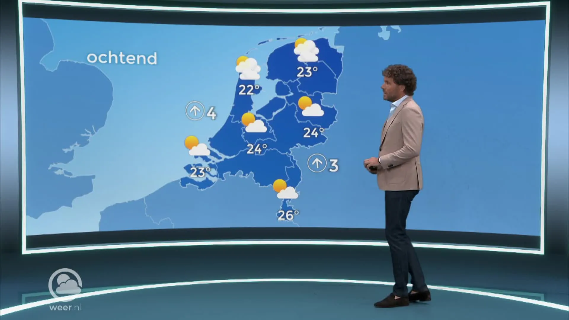 Weerbericht dinsdag 11 juli