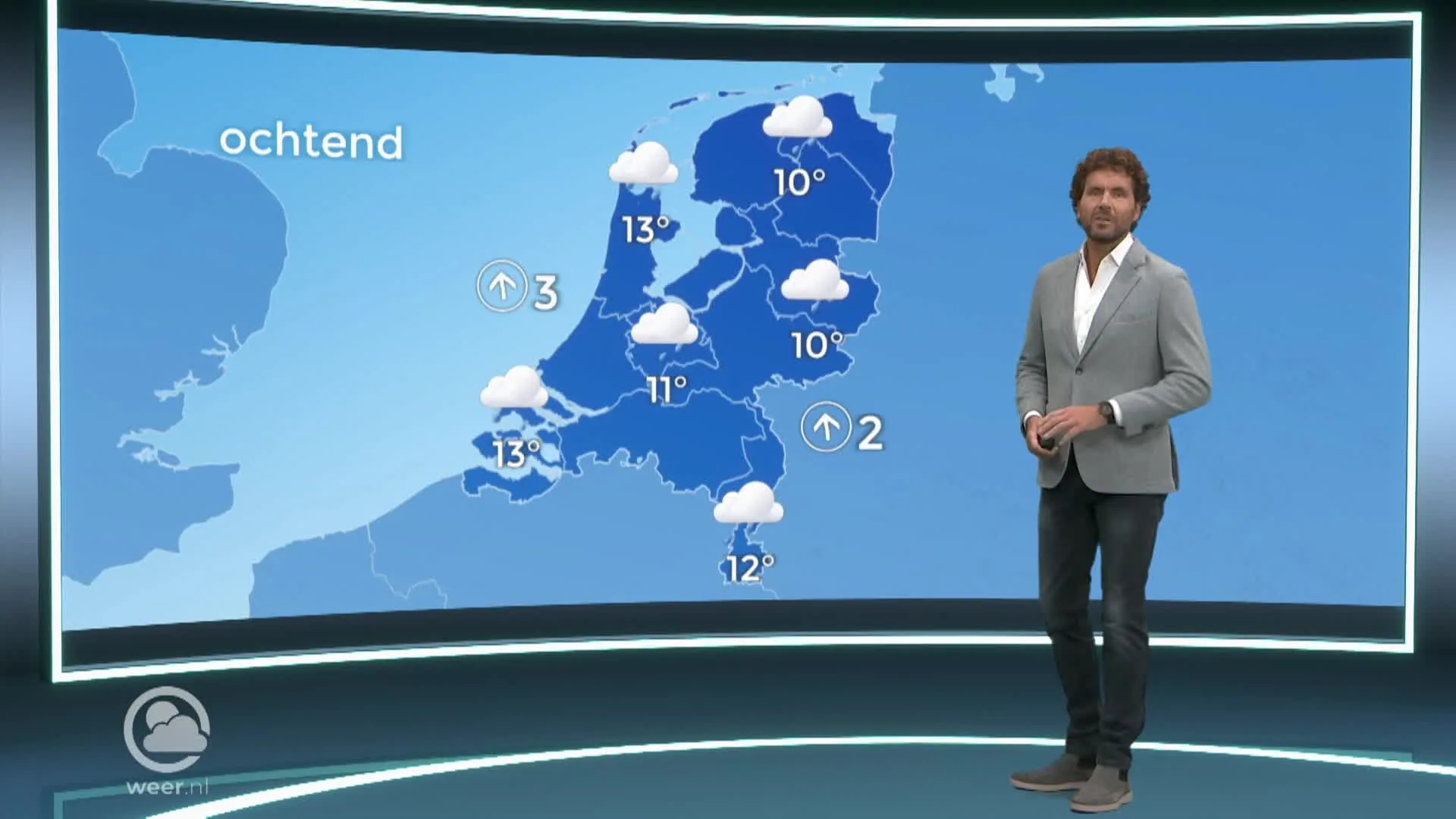 Weerbericht donderdag 13 oktober 2022