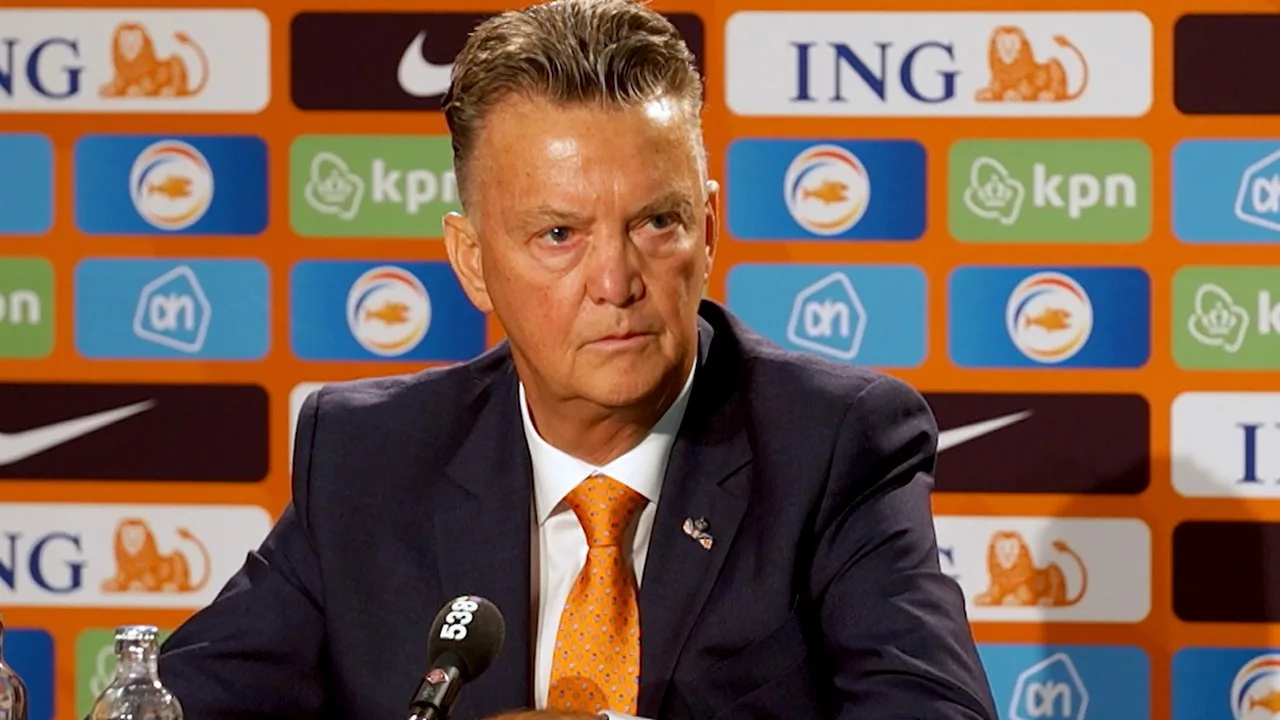 Van Gaal niet gediend van Qatar-vraag: 'Dat vind ik heel ver gaan'