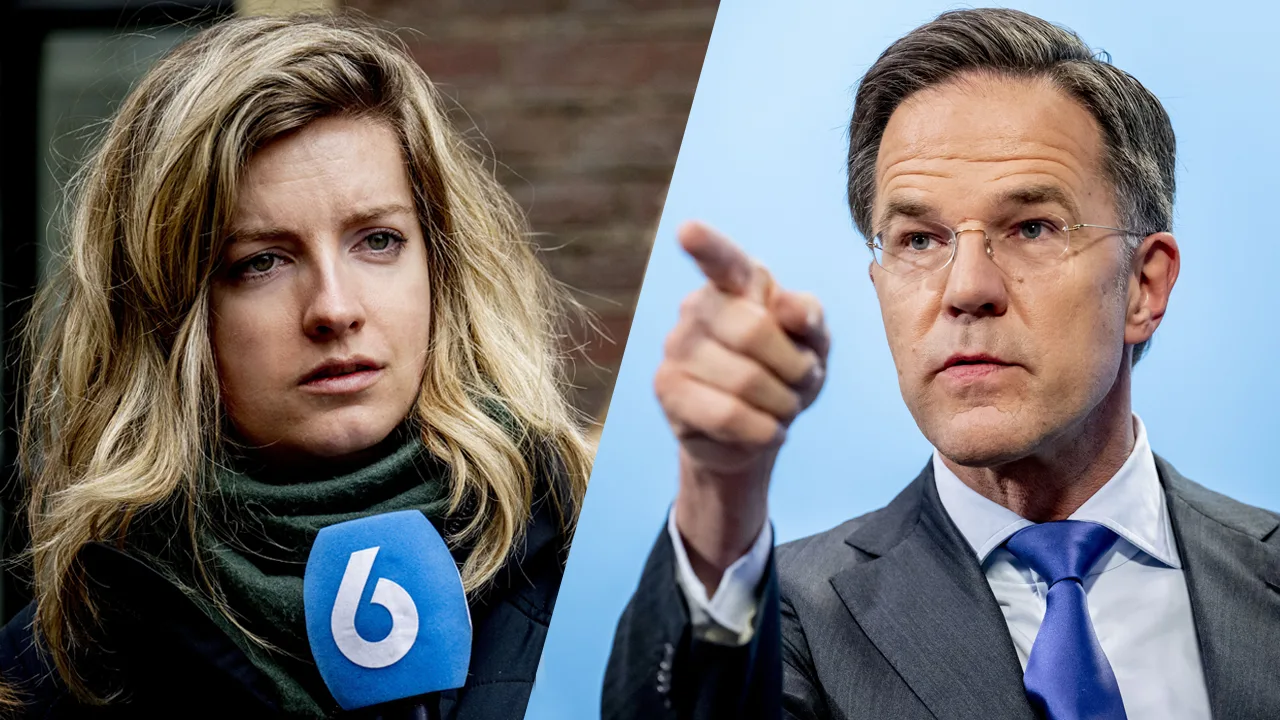 Mark Rutte zichtbaar geïrriteerd door Merel Ek: 'Ik vind dat geen serieuze vraag!'