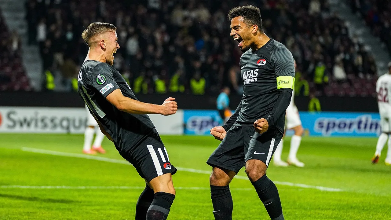 SAMENVATTING: CFR Cluj - AZ (Groepsfase Conference League)