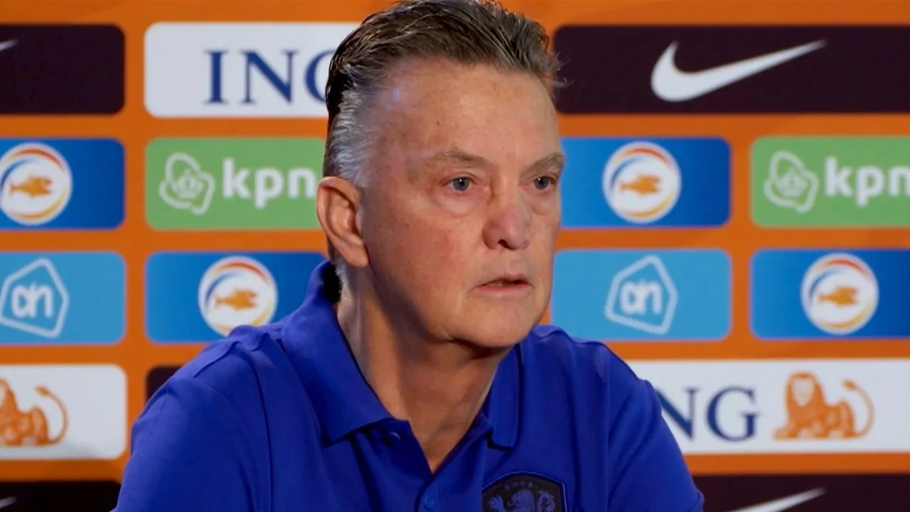 Van Gaal baalt van media: 'Dat vind ik heel erg'