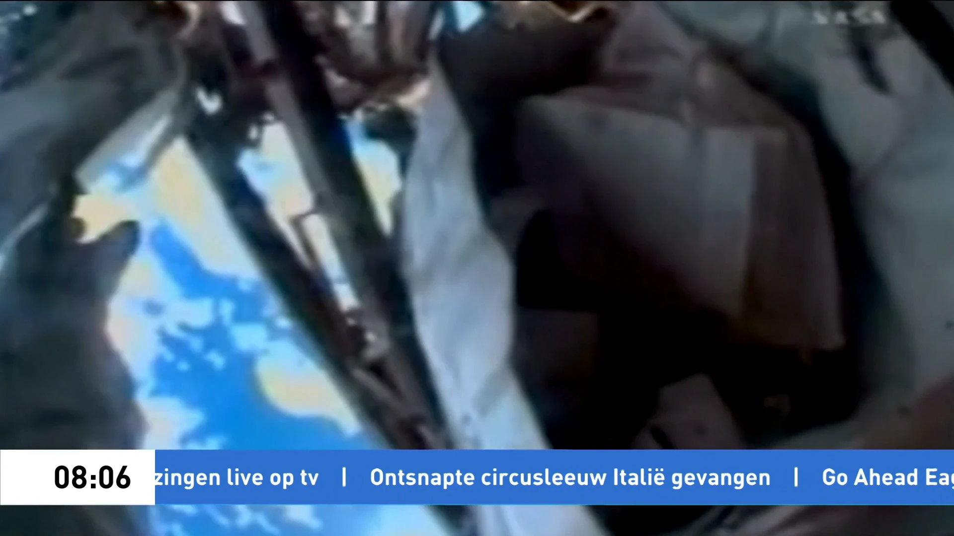 Foutje-bedankt-moment in de ruimte