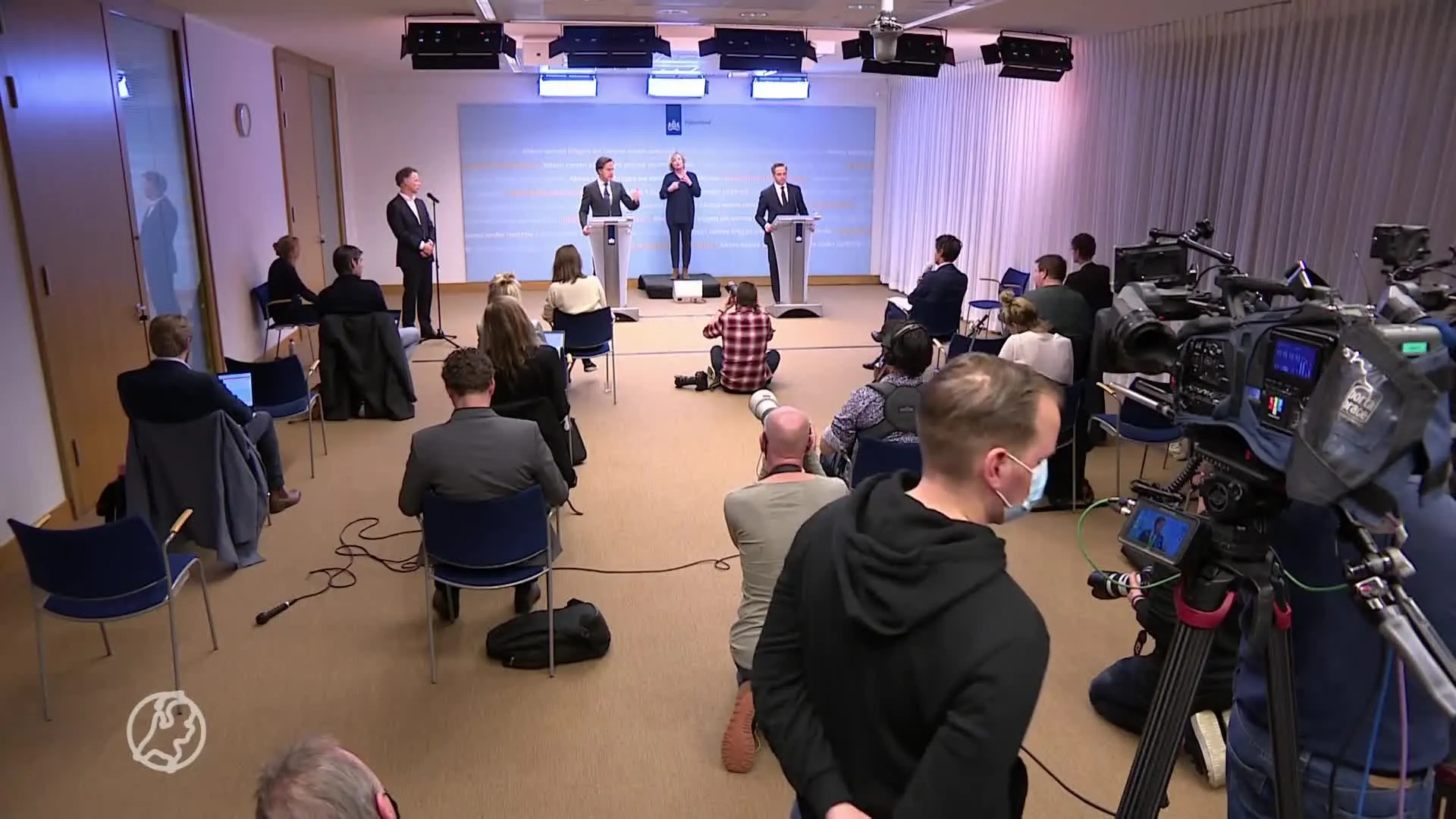 Alleen persconferentie bij belangrijk coronanieuws?