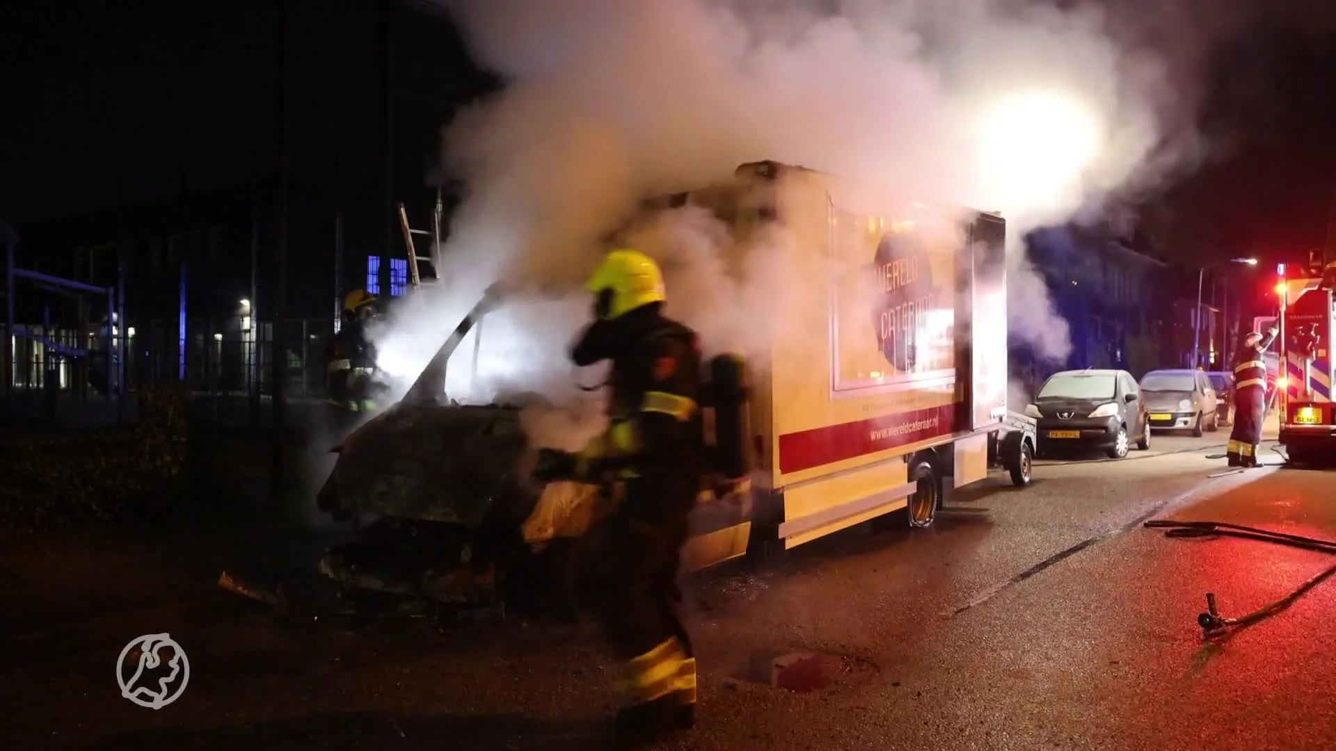 Levy's foodtruck werd in brand gestoken