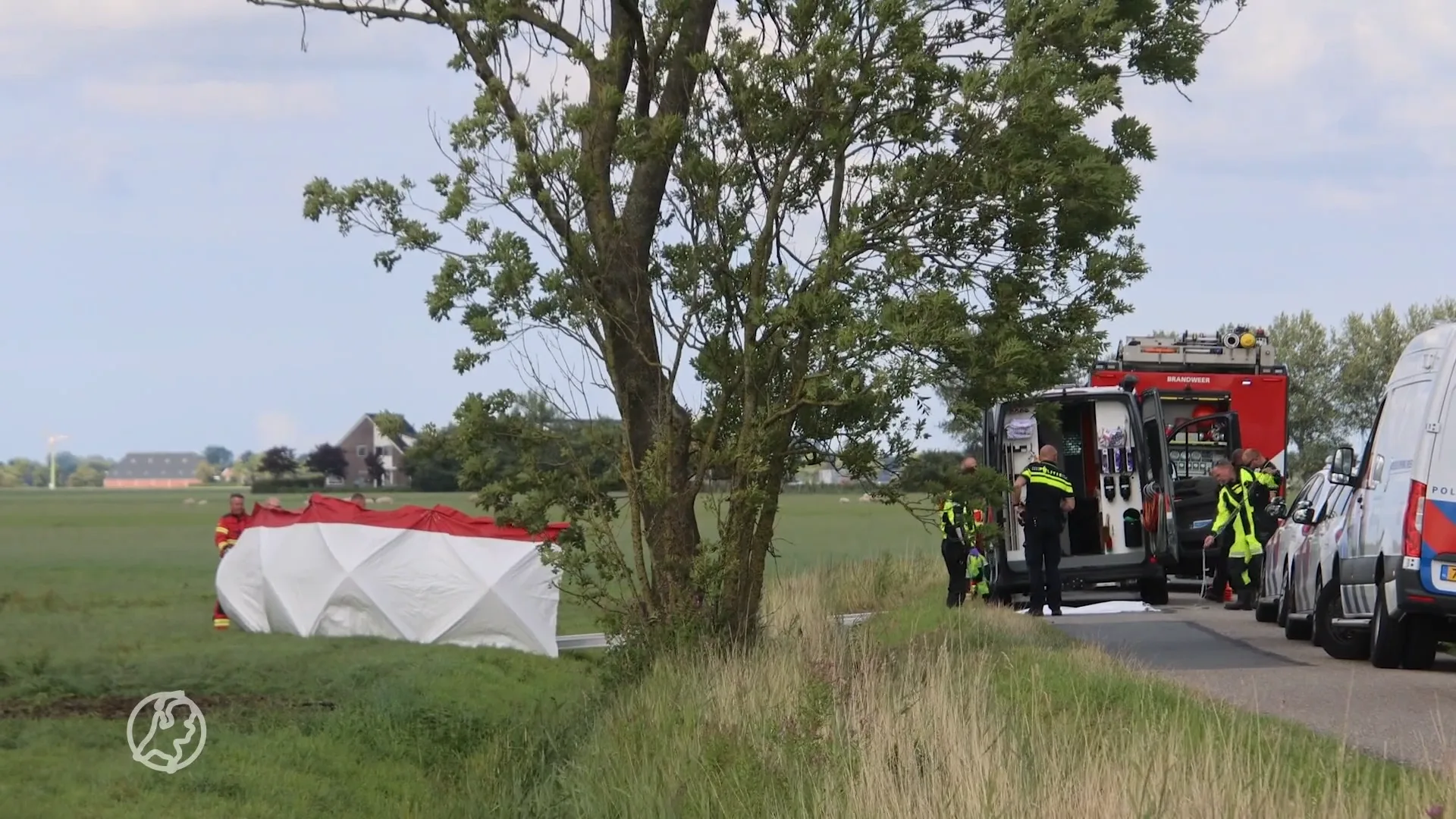 Motorrijder (71) komt om door ongeluk in Oldehove
