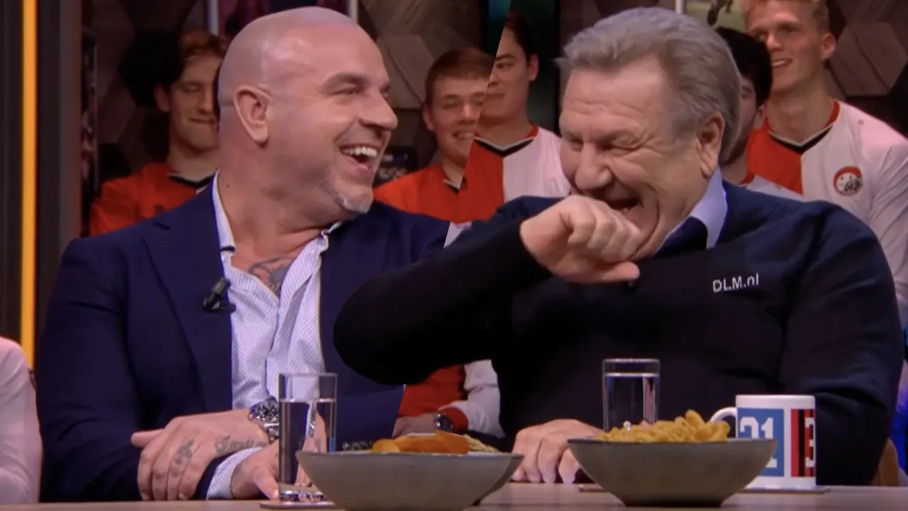 Andy dolt met Jan over kampioenschap Feyenoord: 'Zestiende keer pas'