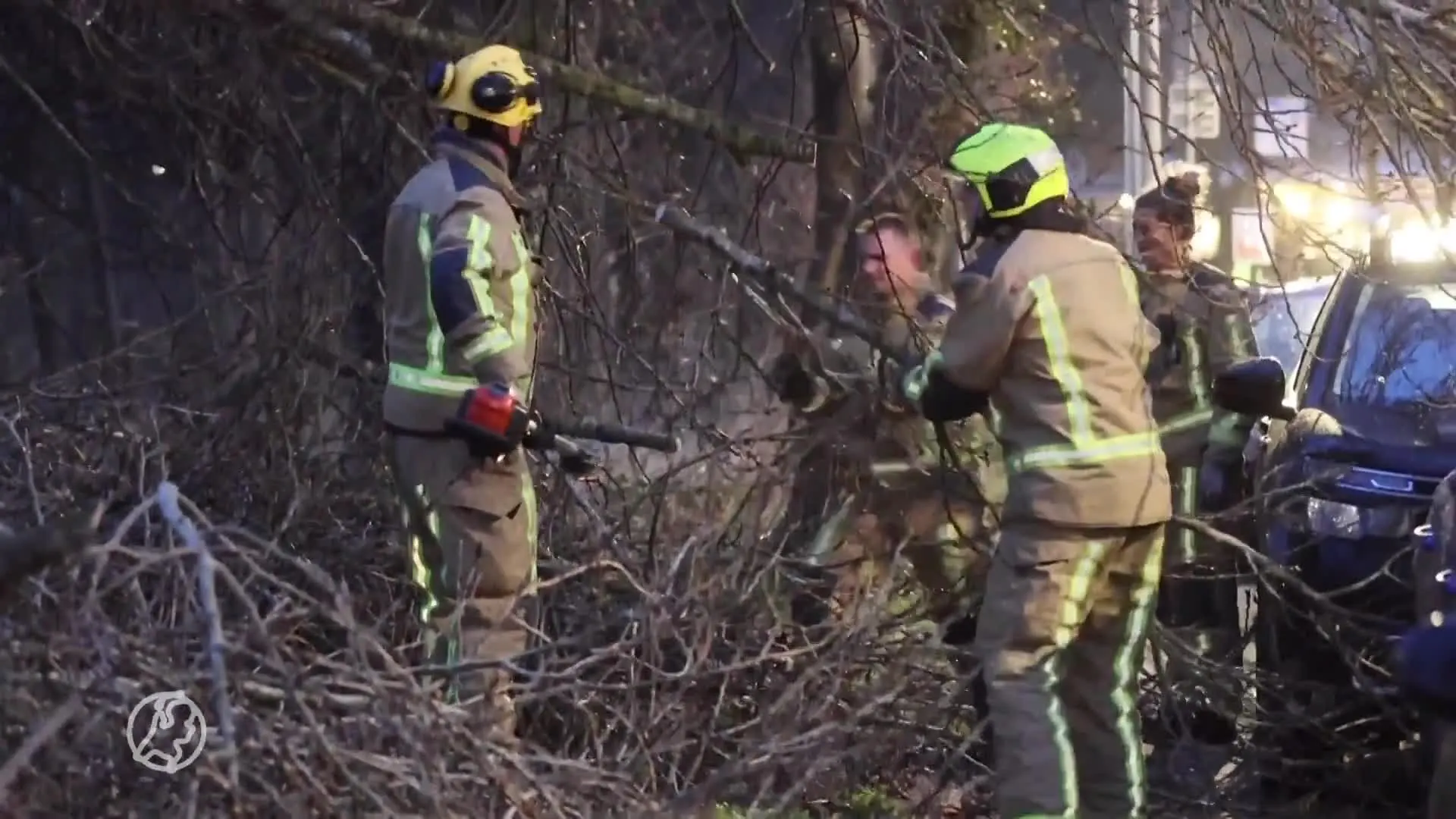 Storm Corrie zorgt voor de eerste schade
