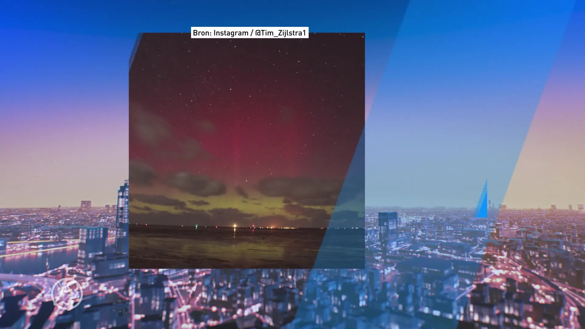 Noorderlicht zichtbaar op verschillende plekken in het land