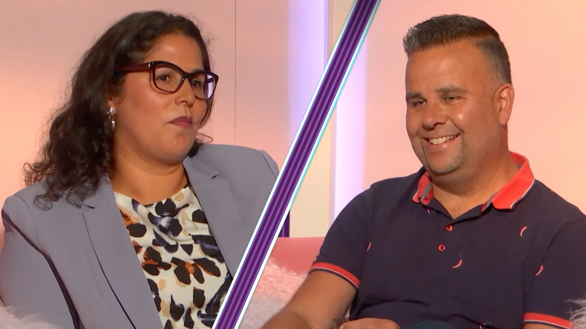 Blind daten met Rina en Oscar