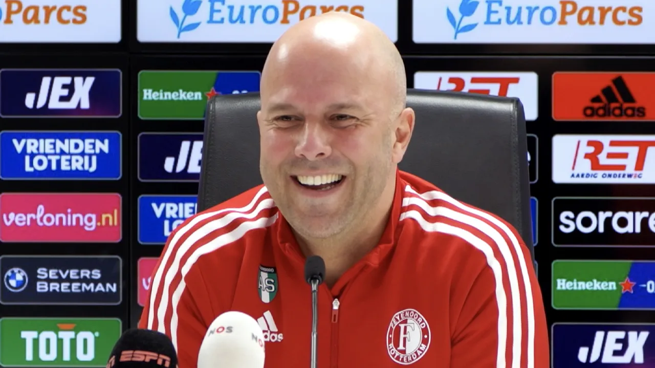 Wordt Arne Slot al gek van het woord 'kampioenschap?'