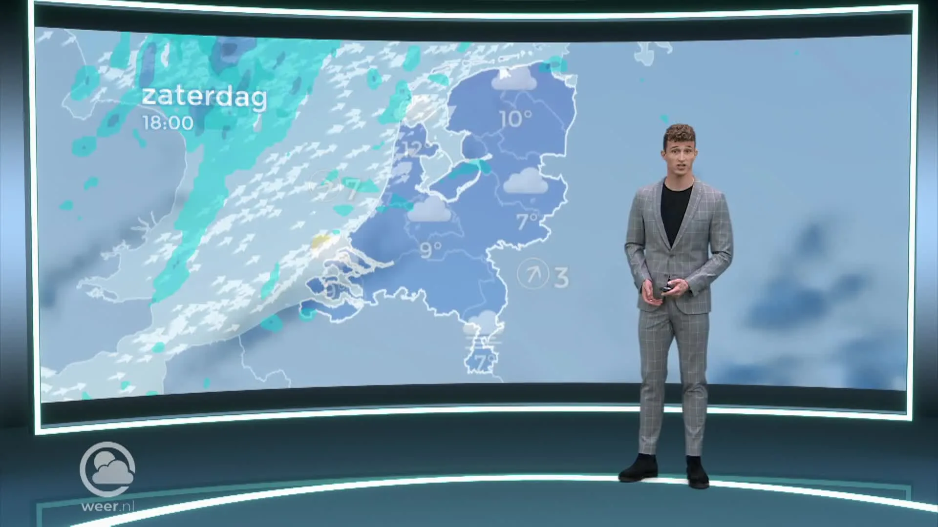 Weerbericht zaterdag 6 november