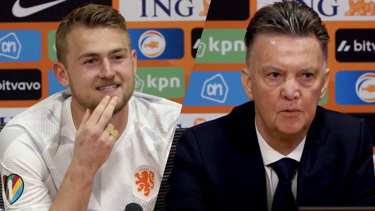 Van Gaal en De Ligt genoten van terugkeer Eriksen: 'Het is een prachtig mens'