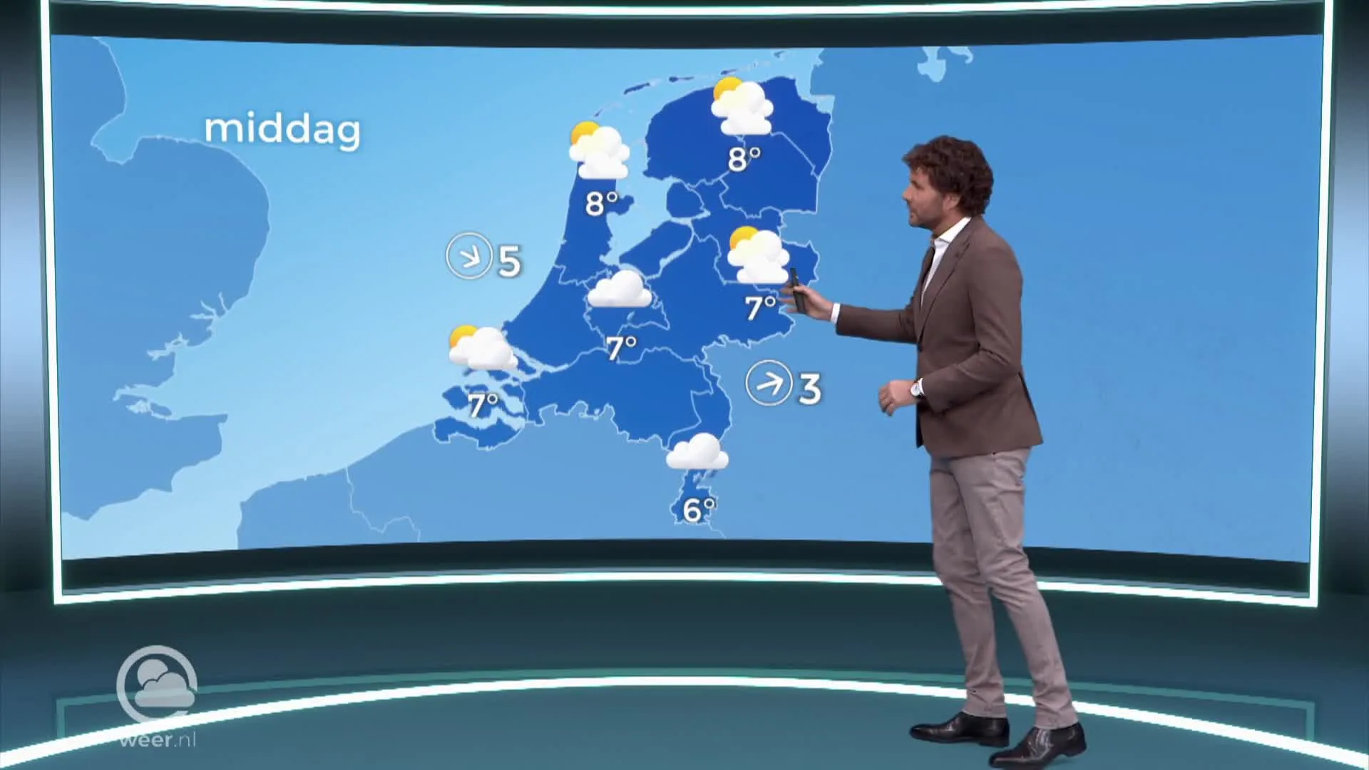 Weerbericht zondag 16 januari 2022