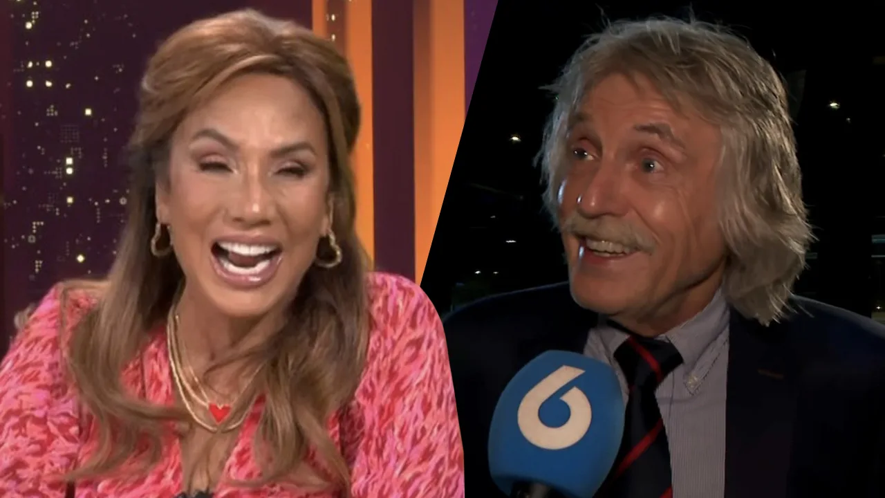 Patty schatert het uit na reactie Johan op contractverlenging: 'Ik moet hier zo vreselijk om lachen!'