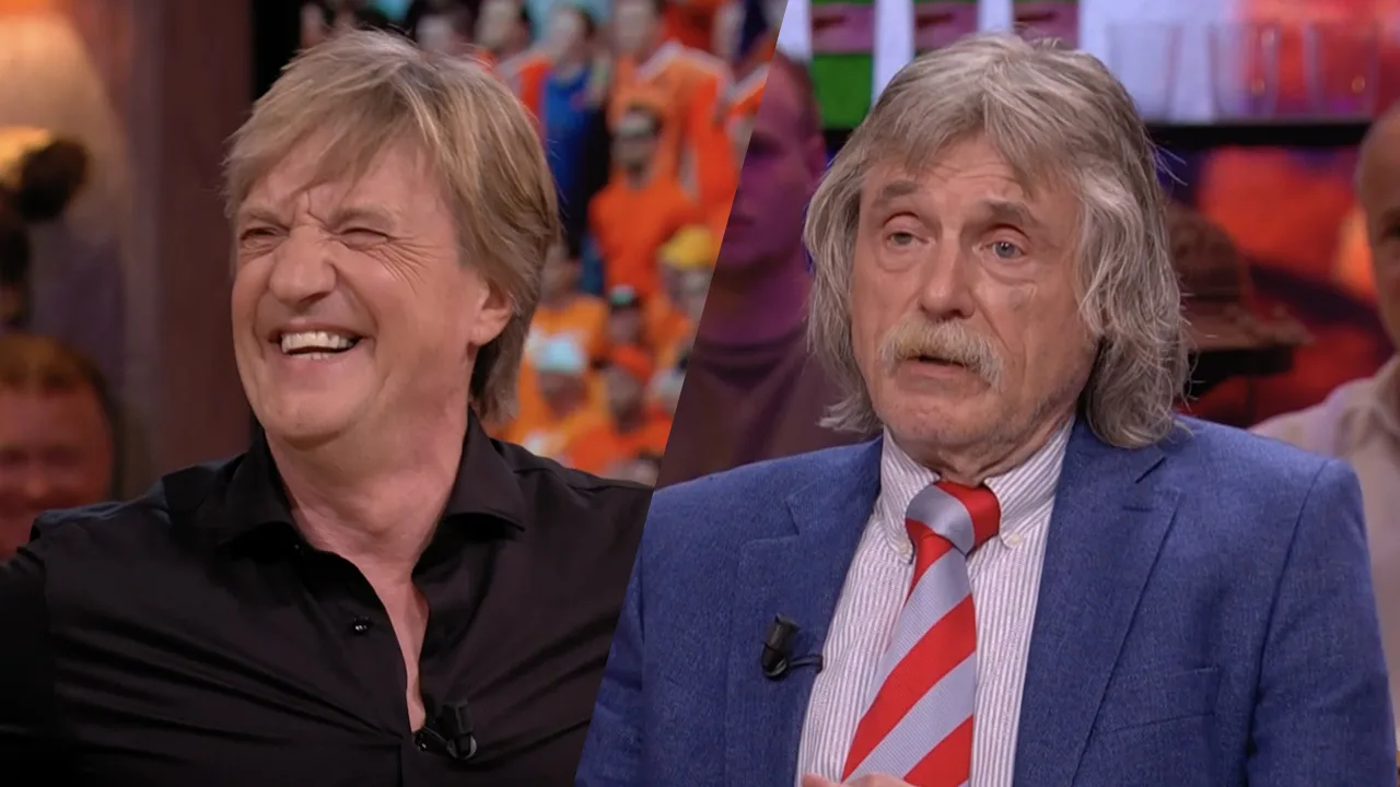 René en Wim gaan stuk om beelden Van Gaal; Johan windt zich op