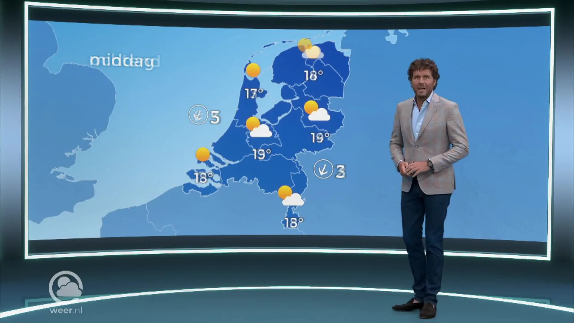 Weerbericht vrijdag 19 mei 2023