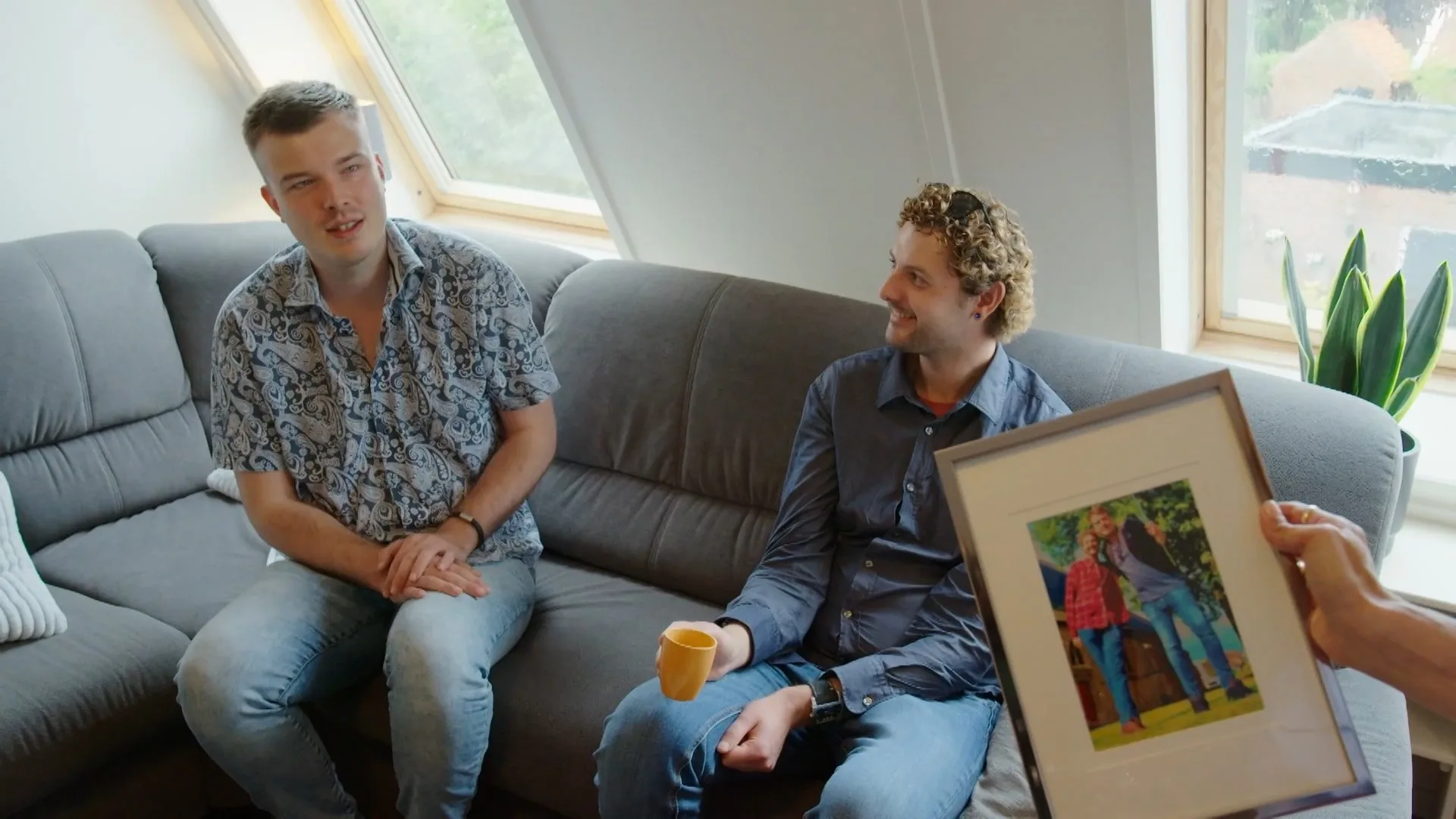 Pascal en Stefan zijn stapelverliefd op elkaar