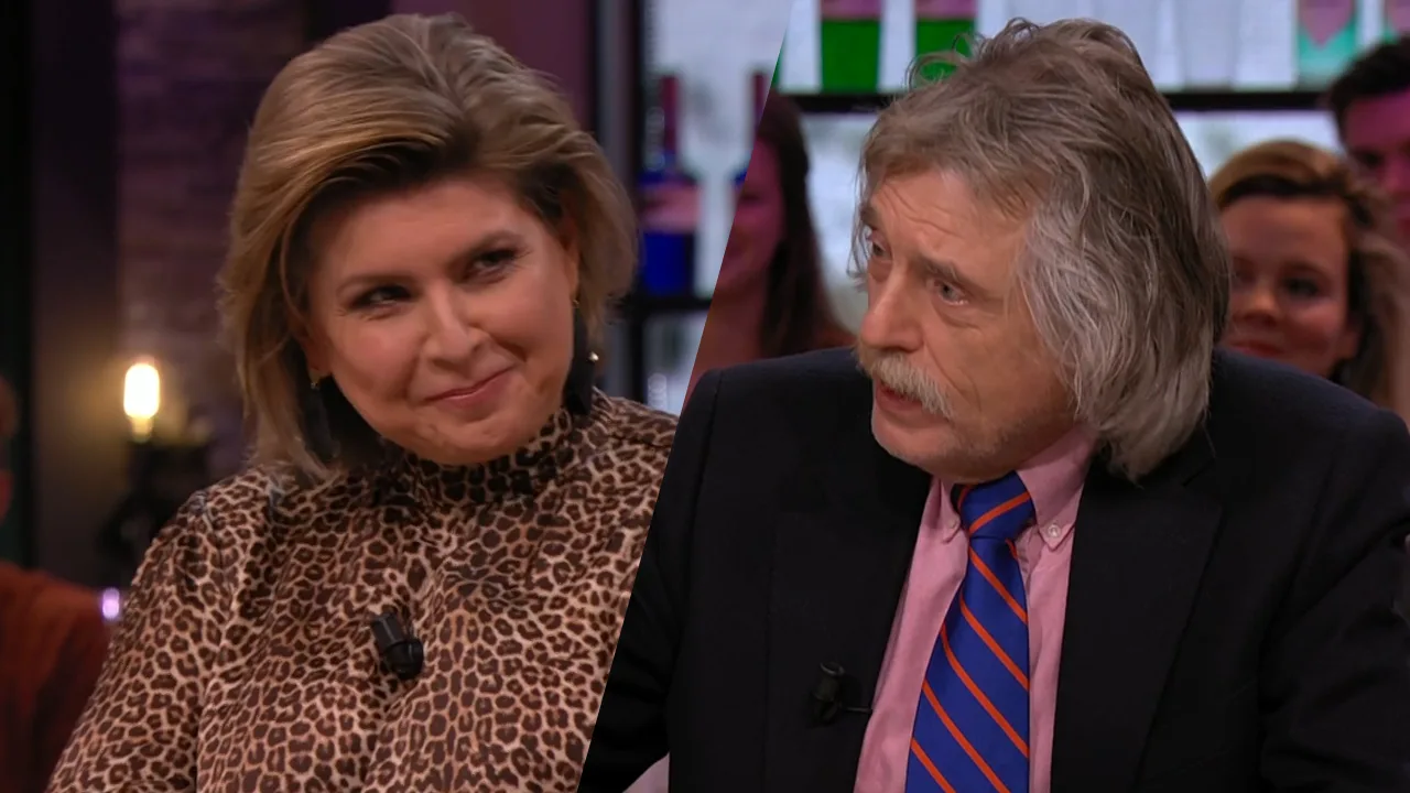 Angela de Jong grapt: 'Een dickpic van Johan zou ik printen en inlijsten'