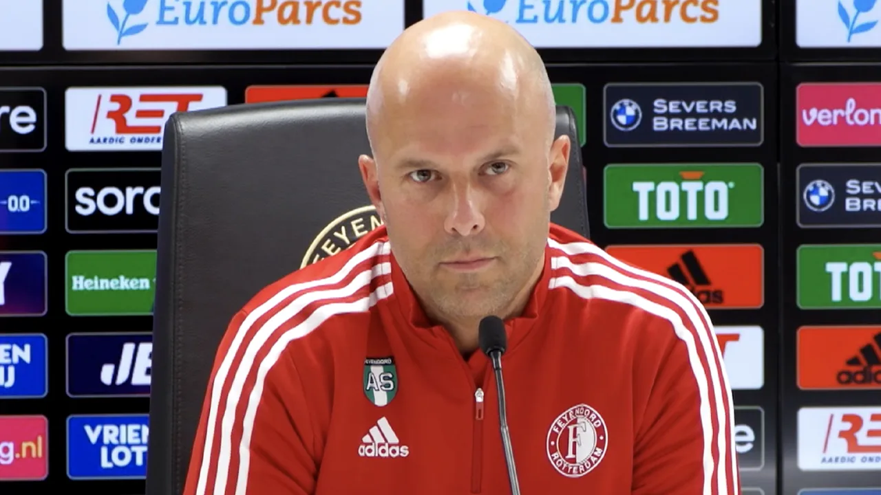 Aansteker-incident 'op geen enkele wijze' van invloed op toekomst Slot bij Feyenoord