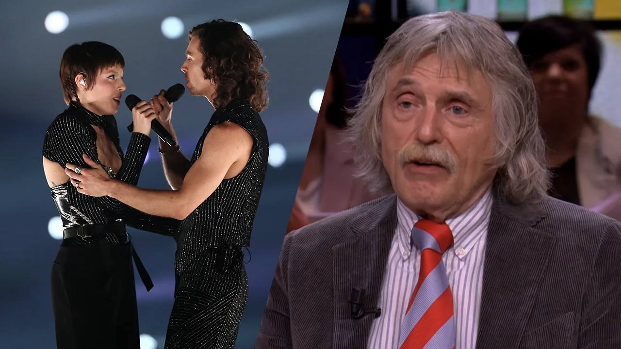 Johan gaat los over songfestivaloptreden Mia en Dion: 'Een afgang voor dit land!'