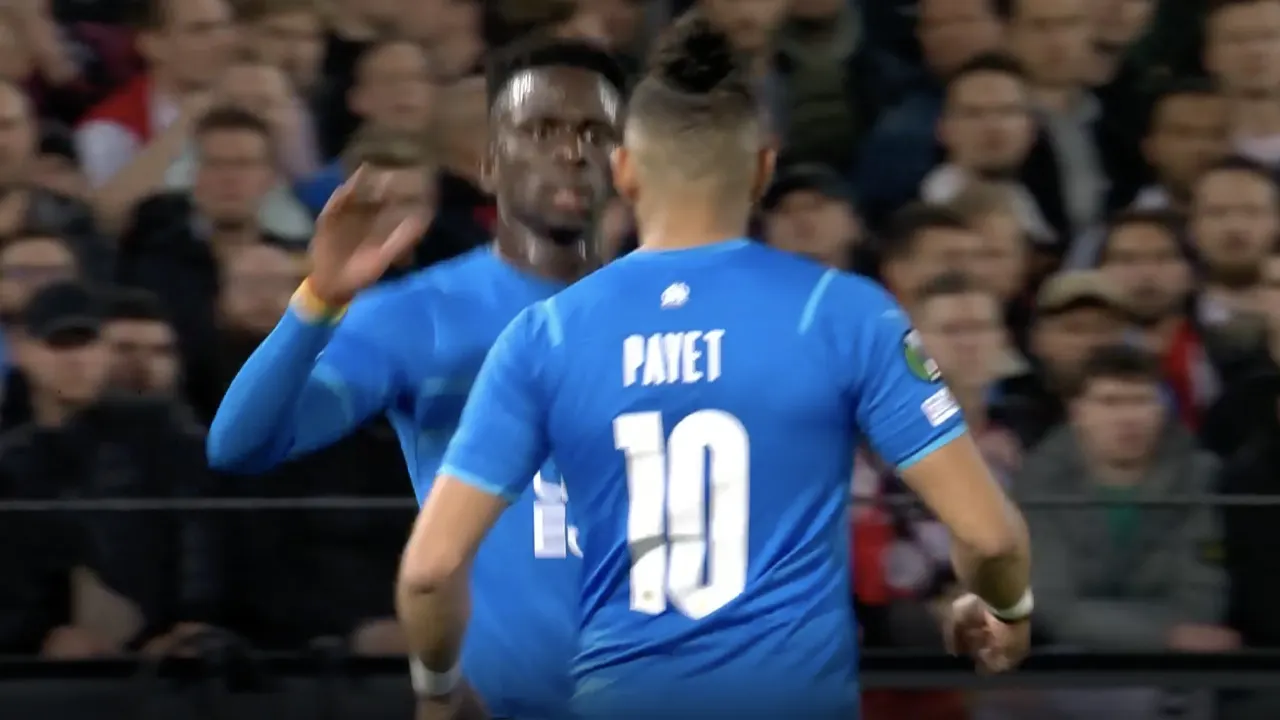 VIDEOGOAL: Feyenoord-Olympique Marseille 2-1 (Dieng)