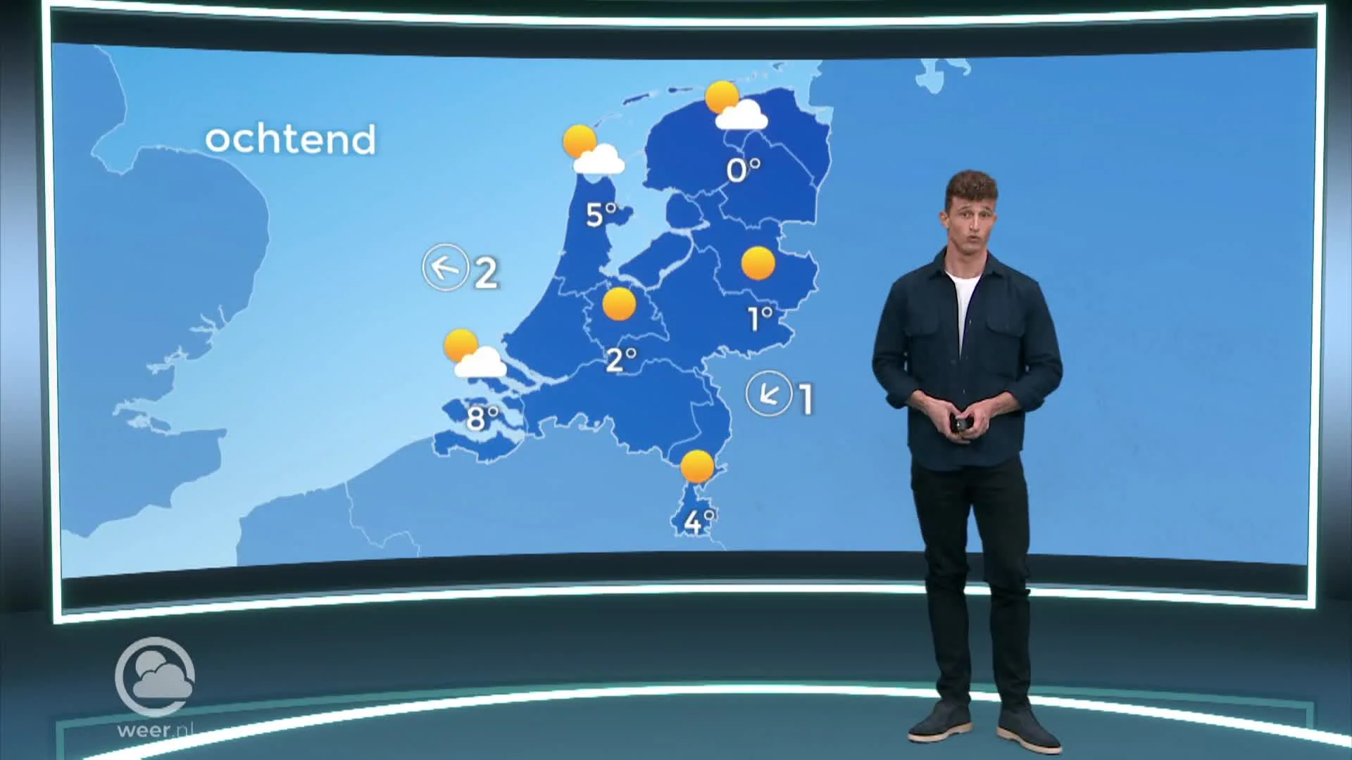 Weerbericht dinsdag 22 maart