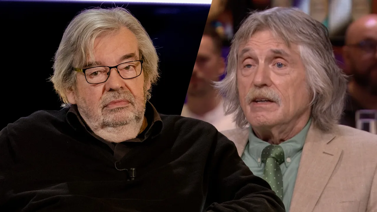 Johan vindt dat Van Rossem solidair moet zijn met Freriks: 'Hij hangt als een zoutzak in die stoel!'