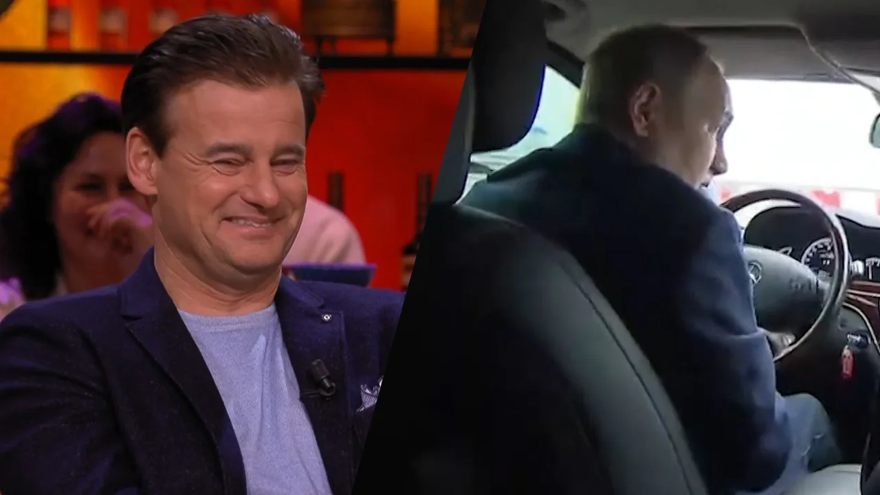 Wilfred lacht om flauw filmpje van Poetin: 'Mijn avond is nu al goed!'