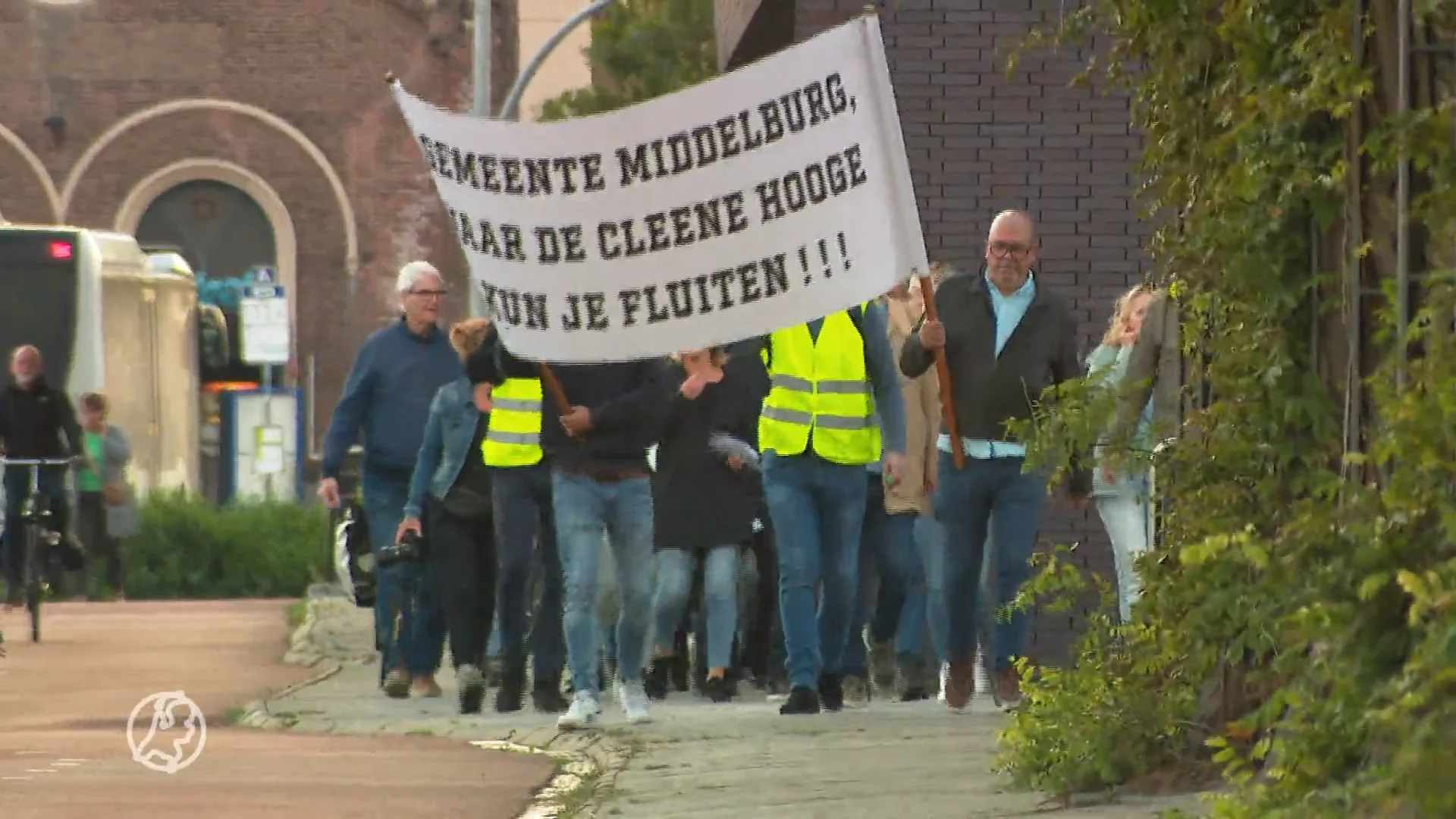 Middelburg wil honderden asielzoekers huisvesten, bewoners protesteren