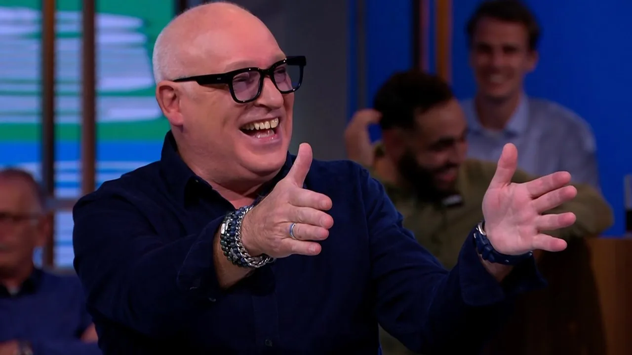 Johan en René geïmponeerd door grote Shaquille O'Neal