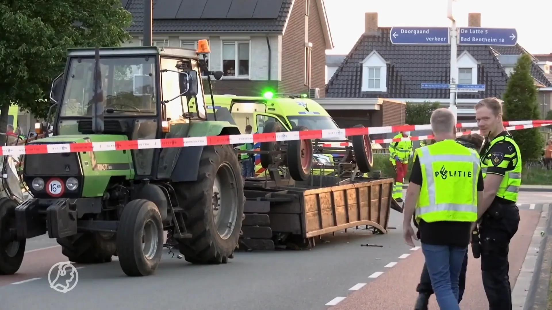Losser in shock na ongeluk met huifkar: 'Veel mensen op straat, veel bloed'
