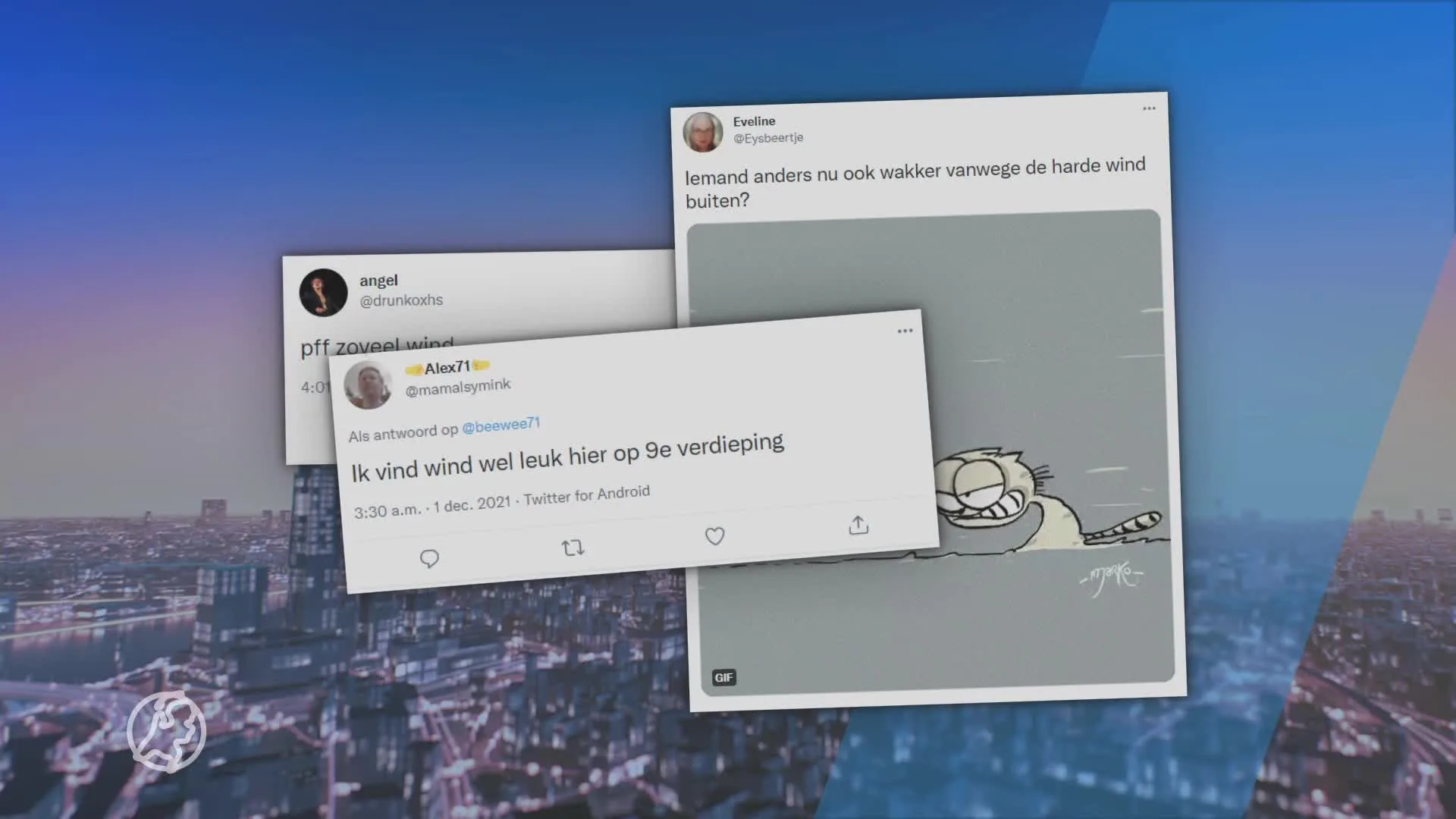 Wilde start van de winter