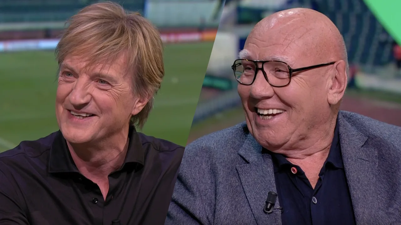 Wim terug als analist bij Europees voetbal: 'Vorige week was het een beetje Omroep MAX!'