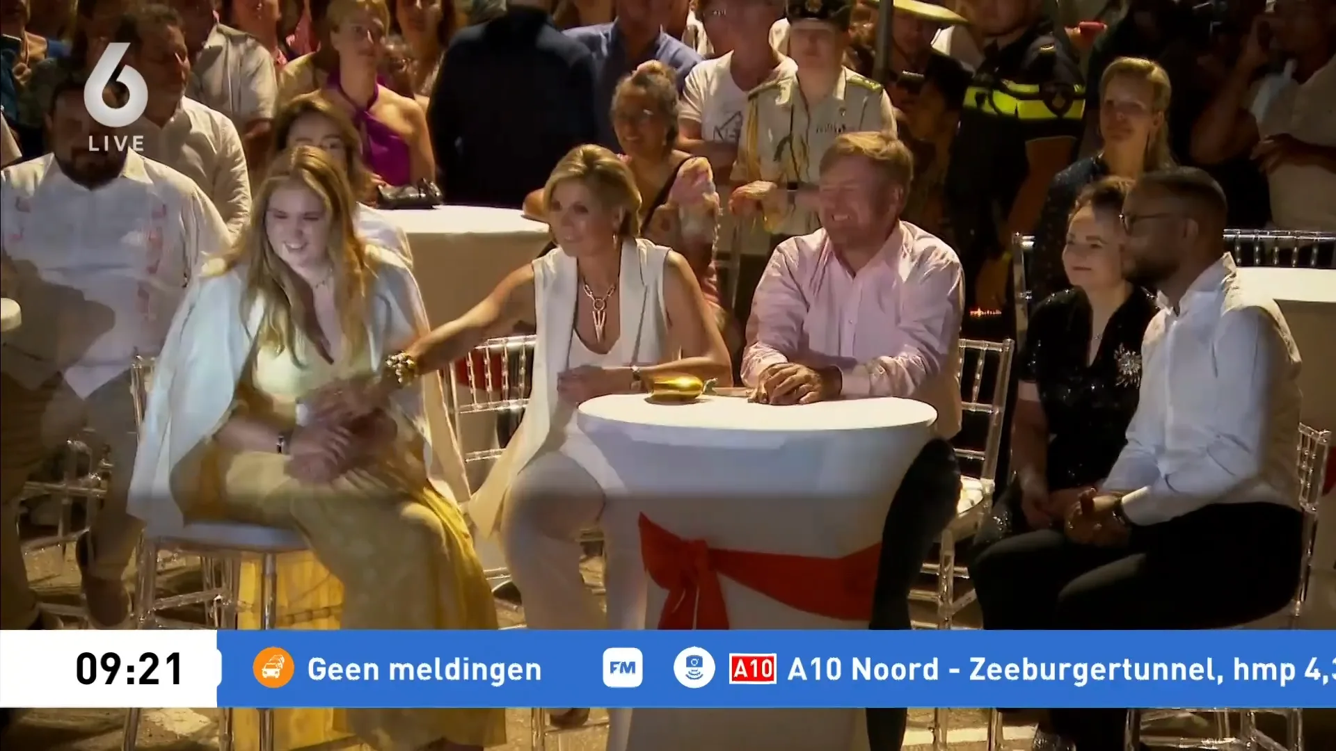 Koningspaar en Amalia feesten op Bonaire