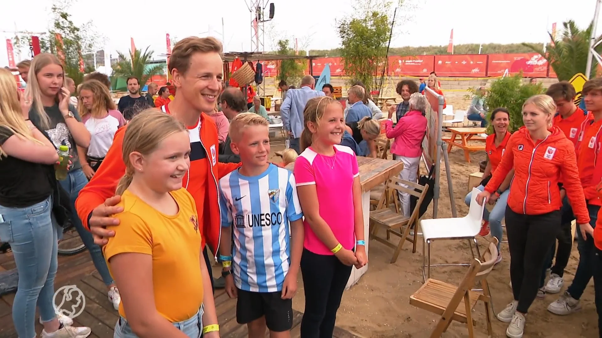Epke Zonderland warm onthaald in Scheveningen na zijn laatste Spelen