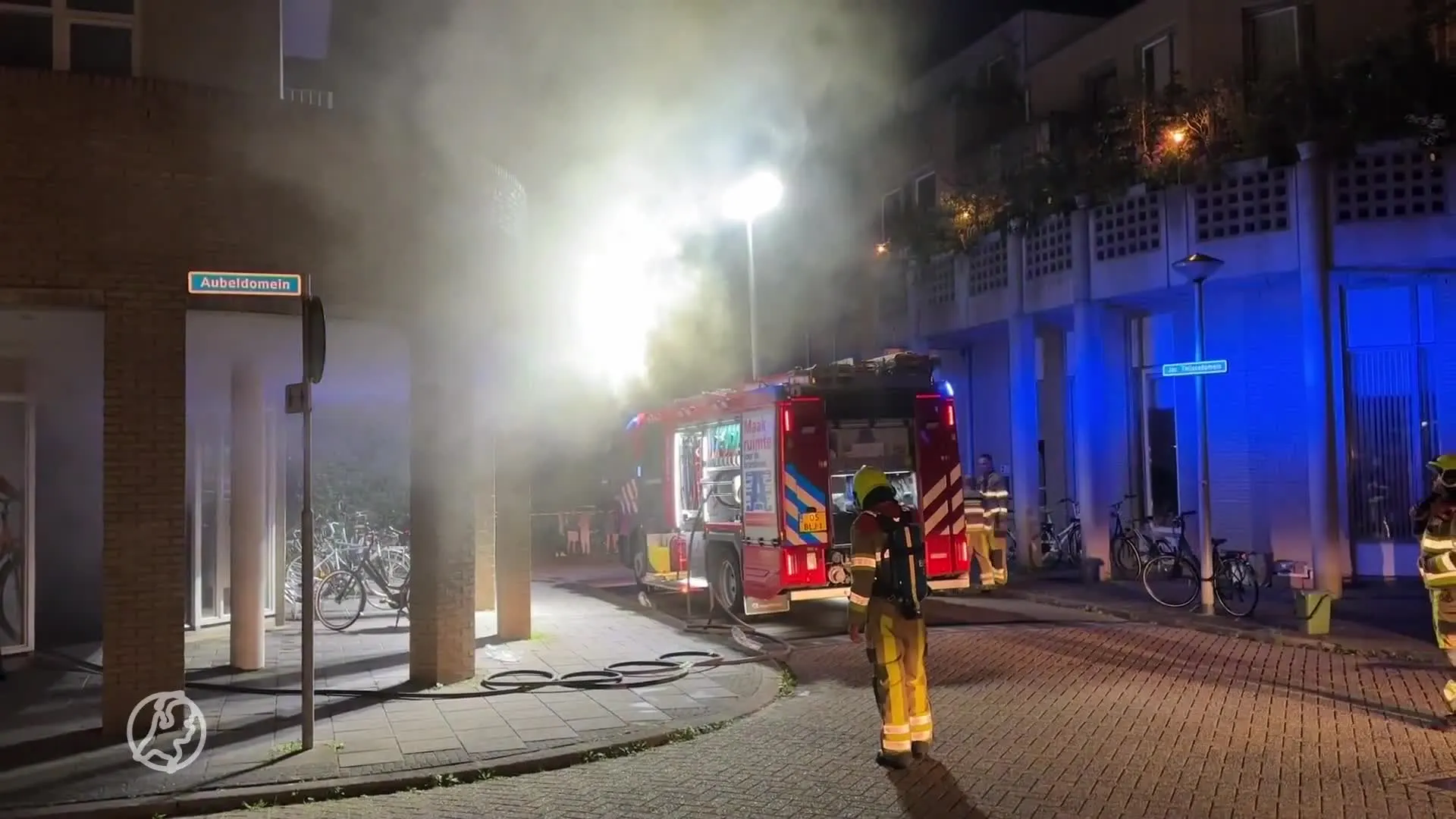 Brand in opslag elektrische fietsen van maaltijdbezorgers in Maastricht