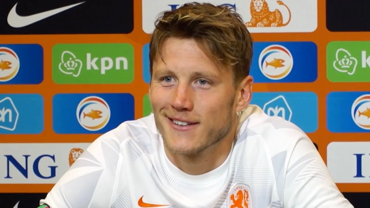 Weghorst blij na eerste Oranje-goal: 'Hoop dat het juichen er...