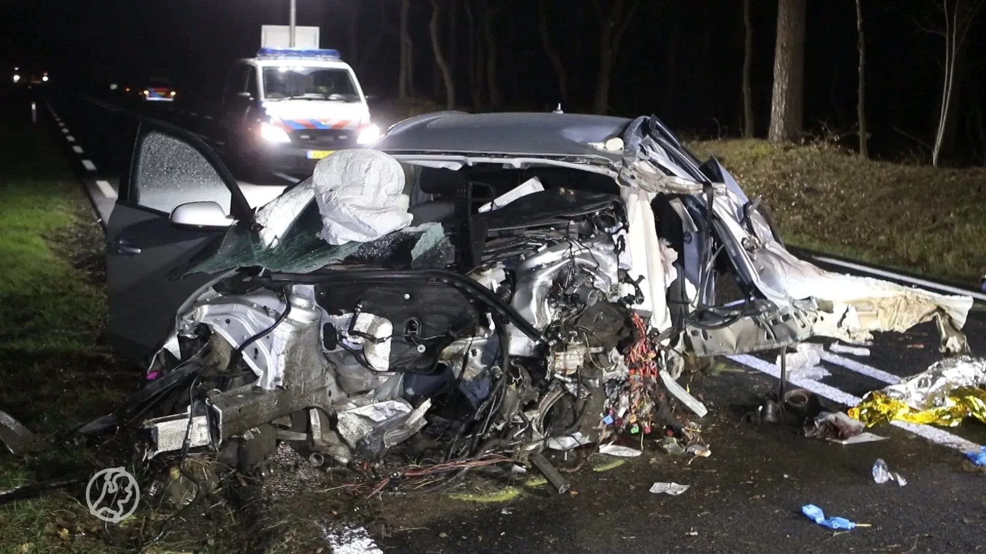 Wilde politie-achtervolging eindigt in zware crash in Otterlo