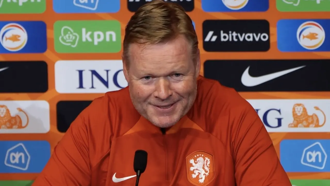 Koeman ziet Berghuis nog steeds meer als rechtsbuiten dan middenvelder