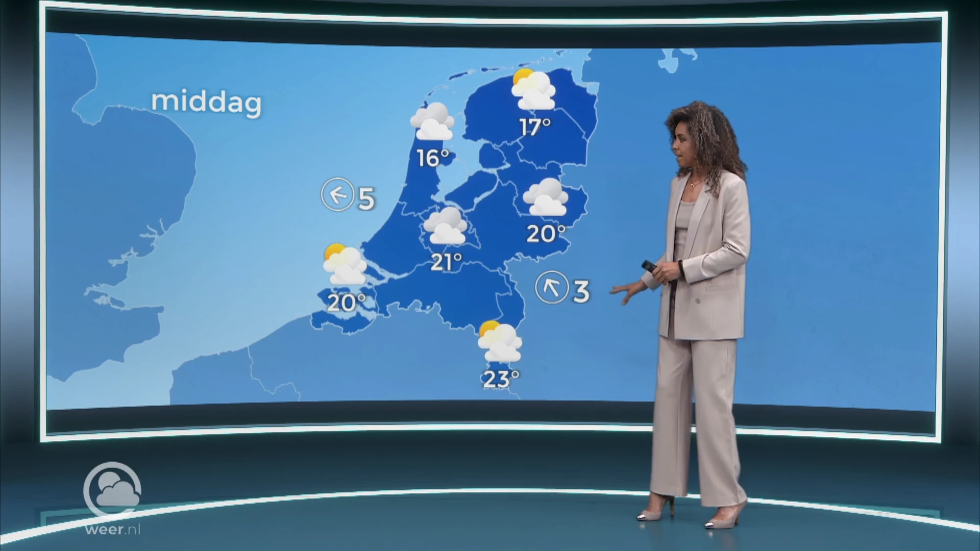 Weerbericht Donderdag 4 Mei