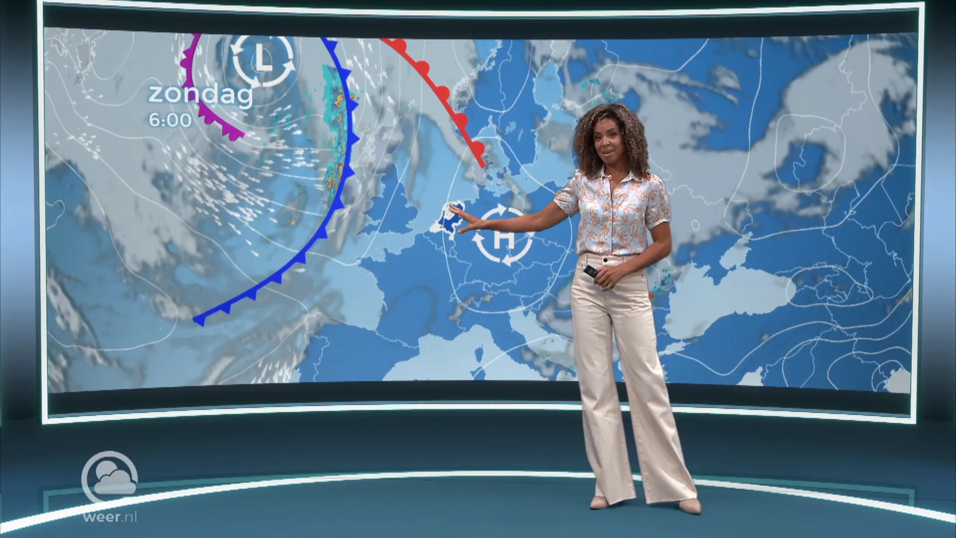 Weerbericht zondagochtend 25 juni 2023