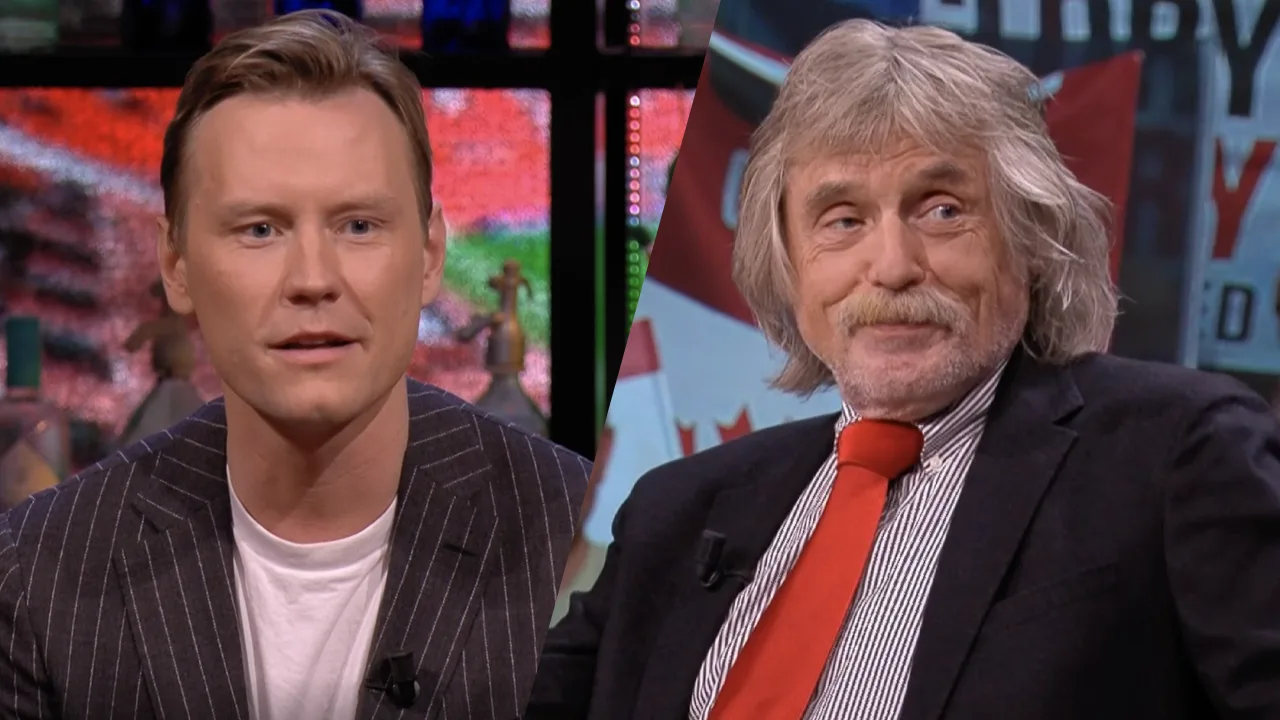 Johan hoort nieuwtje van Sam over Mark Rutte: 'Ja, ja, en geloof jij dat?!'